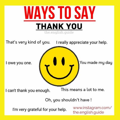 Ways To Thank Someone, How To Thank Someone For Helping You, How To Appreciate Someone, Other Words For Said, Words For Said, To Thank Someone, Best Friends Forever Images, Thanking Someone, Grateful For You