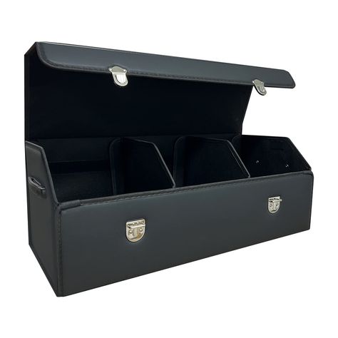 PRICES MAY VARY. Title: Wuatow Car Trunk Organizer, Car Storage Organizer, SUV Trunk Organizer - Spacious, Durable, and Foldable - Keep Your Trunk Neat and Organized - Black - Large. Product Type: Categories > Interior Accessories > Consoles & Organizers > Trunk Organizers Trunk Organization Car, Suv Trunk Organization, Trunk Ideas, Car Trunk Organizer, Car Trunk Storage, Trunk Organizer, Car Trunk Organization, Console Organization, Trunk Organization