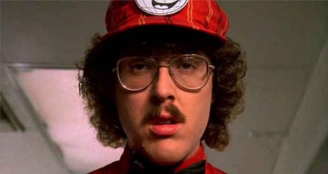 UHF is the story of how Weird Al Yankovic takes over a local TV station. (UHF is like deep cable for all you young'uns) Weird Al Yankovic Wallpaper, Weird Al Yankovic 80s, Weird Al Movie, Uhf Movie, Weird Al Yankovic, Lets Get Weird, Weird Al, Citizen Watches, Citizen Kane