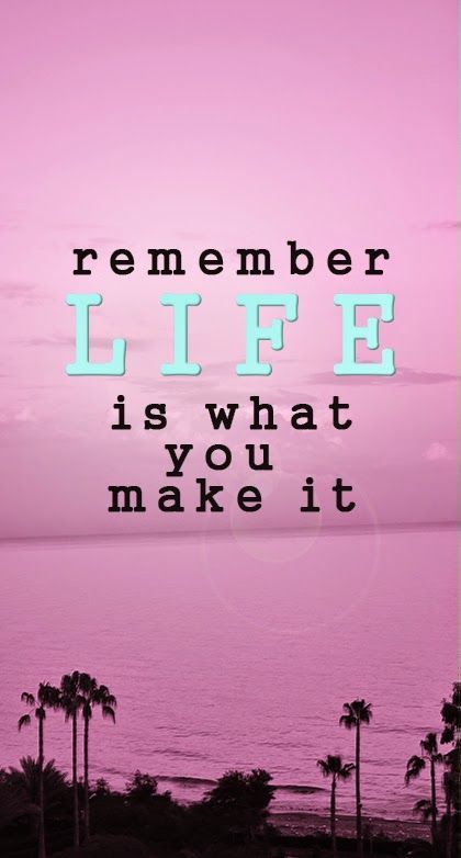 Remember - #Life is what you make it - #quote - Life Is What You Make It, Life Is What You Make It Quote, Wood And Cement, Marsala Pantone, Pantone Color Of The Year, Quotes About Everything, Short Words, Gray Tones, Fav Quotes