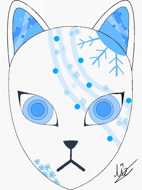 Anime Mask Design, Chibi Hair, Tiger Mask, Kitsune Mask, Mask Painting, Japanese Mask, Fox Mask, Anime Base, Easy Drawings Sketches