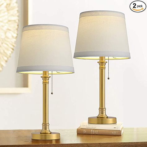 Gold Bedside Lamp, Room Lamps Bedrooms, Bedside Reading Lamps, Small Desk Lamp, Reading Lamps, Brass Table Lamp, Gold Lamp, Bedside Night Stands, Gold Table Lamp