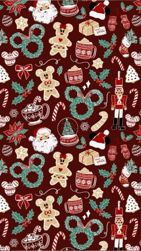 Vintage Disney Christmas Wallpaper, Disneyland Christmas Wallpaper, Disneyland Christmas Aesthetic, Christmas Iphone Aesthetic, Disney Christmas Wallpaper Aesthetic, Holiday Widgets, Christmas Bg, Xmas Prints, Disney Internship