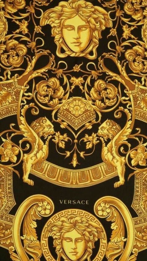 Versace Pattern Wallpaper, Versace Wallpaper Iphone, Versace Background, Versace Pattern, Versace Wallpaper, Tapete Gold, Versace Fashion, Boho Fashion Summer, Versace Home