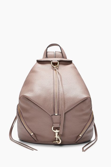 Julian Backpack Rebecca Minkoff Julian Backpack, Professional Bag, Leather Backpacks, Lightweight Backpack, Womens Designer Handbags, College Backpack, Dog Clip, Work Tote, Cool Backpacks