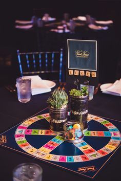 Board Game Wedding, Board Game Themes, Wedding Table Games, Board Game Party, Nerd Wedding, Geeky Wedding, Nerdy Wedding, Geek Wedding, Board Game Table