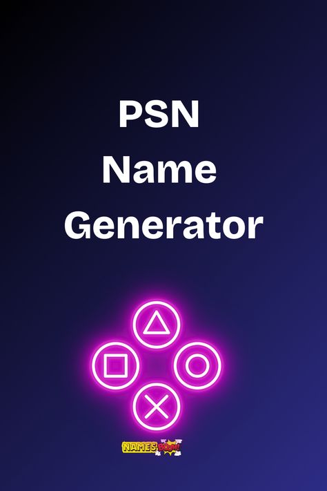 psn name generator Username Ideas For Ps4, Funny Gamertag Name Ideas, Playstation Username Ideas, Usernames For Games, Gamer Tags Ideas, Gamer Name Generator, Gamer Names, Username Generator, Catchy Names