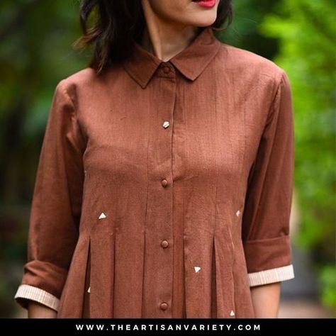 cd0dce8fca267bf1fb86cf43e18d5598desc51330418ri Linen Kurti, Collar Kurti, Kurti Designs Latest, Kurta Neck Design, Cotton Kurti Designs, Dress Neck Designs, Buy Dresses Online, Kurti Neck Designs, Kurta Designs Women