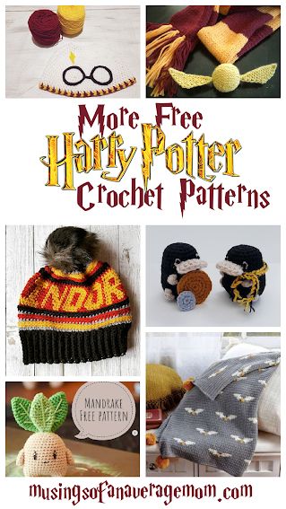 Harry Potter Inspired Crochet, Golden Snitch Crochet Pattern Free, Harry Potter Amigurumi Receita, Crochet Harry Potter Blanket, Harry Potter Crochet Patterns, Maquillage Harry Potter, Crochet Novelty, Minion Crochet Patterns, Harry Potter Blanket