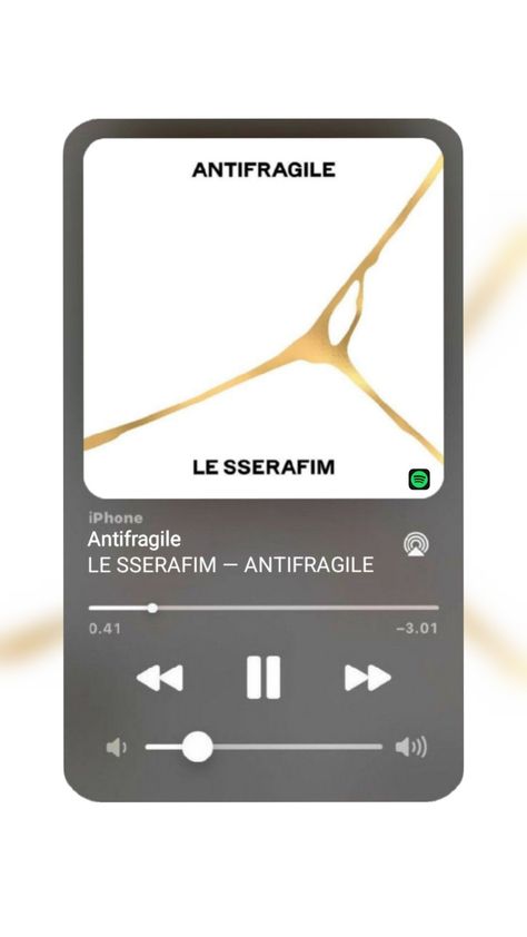 #spotify #lesserafim #song #kpop K Pop Songs Spotify, Antifragile Le Sserafim Spotify, Music Kpop Spotify, Kpop Spotify Wallpaper, Kpop Song Spotify, Anti Fragile Lesserafim, Kpop Song Wallpaper, Kpop Songs Wallpaper, Kpop Songs Spotify