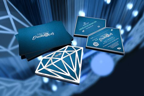 YEP_2018_DUNGTRAN on Behance Diamond Card Design, Shine Bright Like A Diamond Party Theme, Diamond Exhibition, 50th Birthday Celebration Ideas, Corporate Event Centerpieces, Diamond Theme Party, Interior Design Creative, Diamond Theme, Event Photo Booth