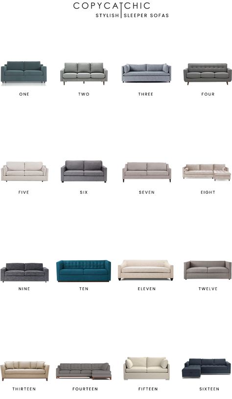 sleeper sofa look for less, copycatchic luxe living for less, budget home decor and design, daily finds, home trends, sales, budget travel and room redos Office Sofa Design, Interior Render, Trendy Sofas, Budget Home Decor, Urban Shop, Black Rooms, Sofa Bed Design, Sleeper Sofas, Modern Sofa Designs