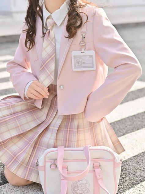 Mode Kawaii, School Uniform Outfits, Wardrobe Tips, Kawaii Fashion Outfits, Outfits Chic, Uniform Fashion, Korean Girl Fashion, Nice Style, Modieuze Outfits