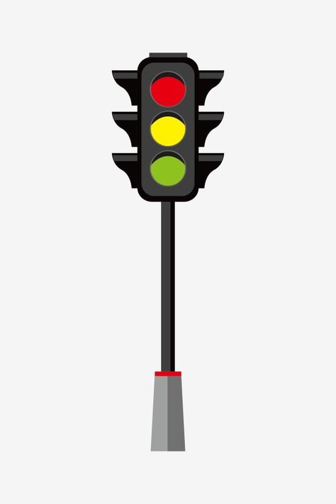 Traffic Light Clipart, Traffic Light Illustration, Traffic Illustration, Traffic Light Sign, Avengers Party Decorations, Red Traffic Light, Police Birthday, Cars Birthday Party Disney, Cars Design