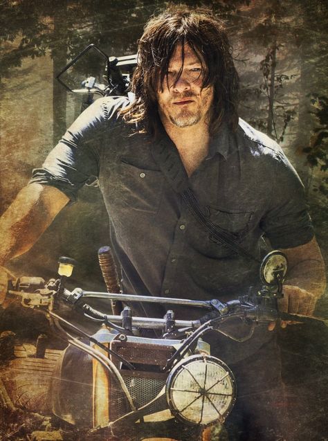 Daryl Dixon by Carrion Norman Reedus Funny, Darryl Dixon, The Walkind Dead, Daryl Twd, Walking Dead Wallpaper, Daryl And Rick, Katelyn Nacon, Negan Twd, Walking Dead Daryl