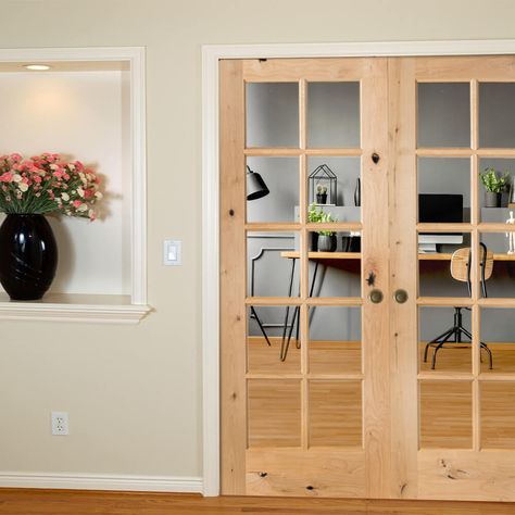 French doors interior