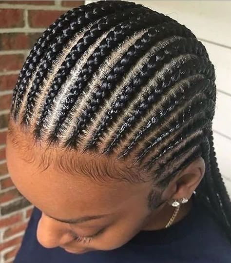 Cornrows Natural, Straight Back Cornrows, Cornrows Natural Hair, Cornrows Braids For Black Women, Hairstyles Straight, Big Box Braids Hairstyles, Feed In Braids Hairstyles, African Hair Braiding Styles, Box Braids Hairstyles For Black Women