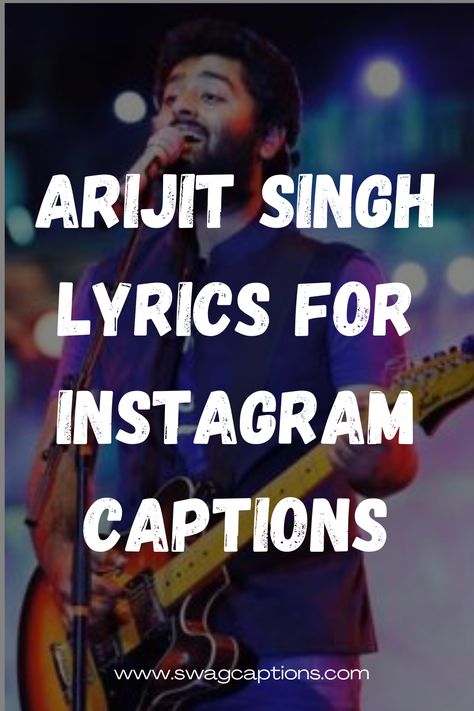 Looking for the perfect Instagram captions? Explore Arijit Singh's soulful lyrics from his latest albums that are sure to add a touch of melody to your posts. Get inspired by his heartfelt words and capture the essence of your moments with his enchanting music. #ArijitSingh #InstagramCaptions #Pagglait #Ghazals #SatyapremKiKatha #Khamoshiyan #BestOfArijitSingh #Revisited #DwitiyoPurush #Music #Lyrics #Melody Old Bollywood Songs Lyrics For Caption, Lyrical Captions In Hindi For Instagram, Hindi Song Lyrics Captions For Traditional, Hindi Song To Post Yourself On Instagram, Bollywood Song Captions, Bollywood Lyrics Captions, One Word Hindi Captions, Bollywood Song Captions For Instagram, Hindi Songs To Post Yourself