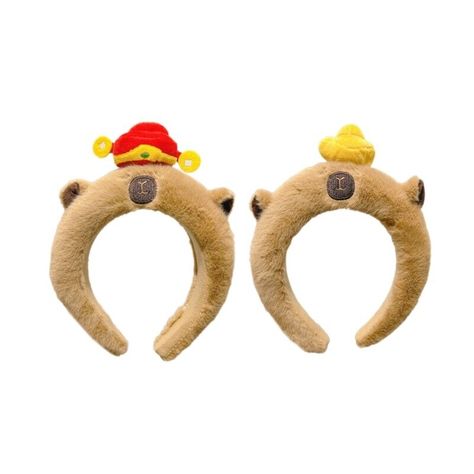 Fun Headbands Cartoon Capybara for Party Headdress for Vacation Travel Features: Get cute hairstyle with our festive headpiece. Crafted from cloth materials, this headpiece is in cartoon capybara Perfect for women and girl of all ages who want to highlight their everyday look or add cuteness to their outfit. Suitable for a variety of occasion such as weddings, proms, parties... Our headpiece is suitable for women, girl, and kids who love fashionable hair Headdress. Specifications: Material: Cloth Color: As Shown Head Circumference:Approx.50-60cm/19.69-23.62in Package Includes: 1 Pc Hairband note: 1.Please allow 1-2cm errors due to manual measurement, note that you donot mind before you order. 2.Due to the differences between different monitors, the picture may not reflect the actual color Capybara Birthday Party, Capybara Birthday, Birthday Party Photo Booth, Cartoon Capybara, Party Photo Booth Props, Festival Headband, Cute Hairstyle, Book Flowers, Party Photo Booth