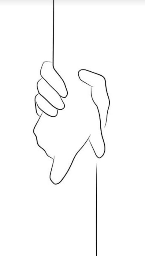 2 People Holding Hands Drawing, Easy Hand Holding Drawing, Two Hands Holding Drawing, Helping Tattoo, Line Drawing Hands Holding, Line Art Hands Holding, Hands Touching Drawing, Holding Hands Outline, Marionette Tattoo