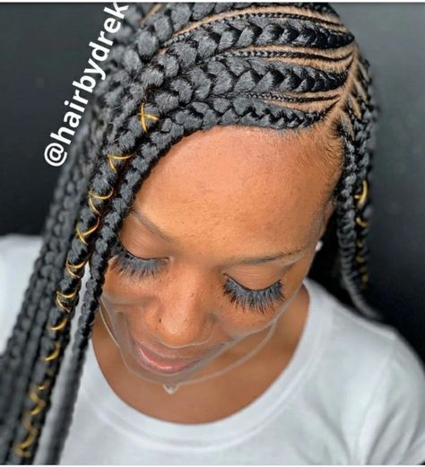 Medium Size Braids, Cornrows Hair, Beyonce Braids, Lemonade Braids Hairstyles, Lemonade Braids, Colored Braids, Feed In Braids Hairstyles, Braids Styles, African Hair Braiding Styles