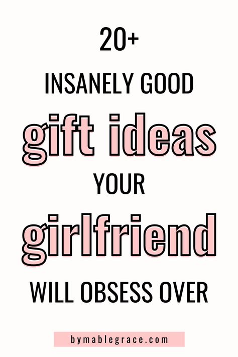 20+ Insanely Good Gift Ideas Your Girlfriend Will Obsess Over Gifts For You Girlfriend, Thoughtful Gifts For Your Girlfriend, What To Get Your Girlfriend Gift Ideas, Gifts To Get Girlfriend, What To Buy My Girlfriend For Christmas, For My Girlfriend Gifts, Best Gifts For Your Girlfriend, Gifts To Get My Girlfriend, Gift Ideas Girlfriend Birthday