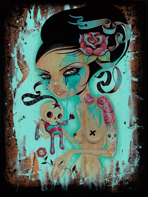 Oakley Aesthetic, Caia Koopman, Laura H Rubin, Tattoo Character, Surrealism Artists, Pink Portrait, Spoke Art, Face Paintings, Magic Realism