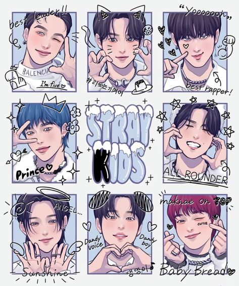 Straykids Cute, Stray Kids Fanart, Skz Art, Kids Zoo, Skz Fanart, Cocoppa Wallpaper, Silly Kids, Stary Kids, Kids Fans