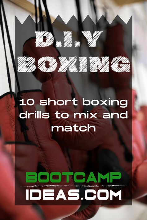 10 Boxing Workout Drillls To Try | Bootcamp Ideas Boxercise Workout, Boxing Workout Plan, Boxing Workout With Bag, Boxing Training Routine, Cardio Boxing Workout, Punching Bag Workout, Boxing Workout Routine, Boxer Workout, Bootcamp Ideas