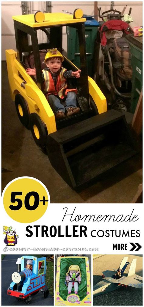 Coolest Homemade Costumes for Babies and Toddlers in Strollers Baby Stroller Costume, Stroller Halloween Costumes, Stroller Costume, Costumes For Babies, Boys Halloween Costumes Diy, Toddler Boy Costumes, Sibling Halloween Costumes, Toddler Boy Halloween Costumes