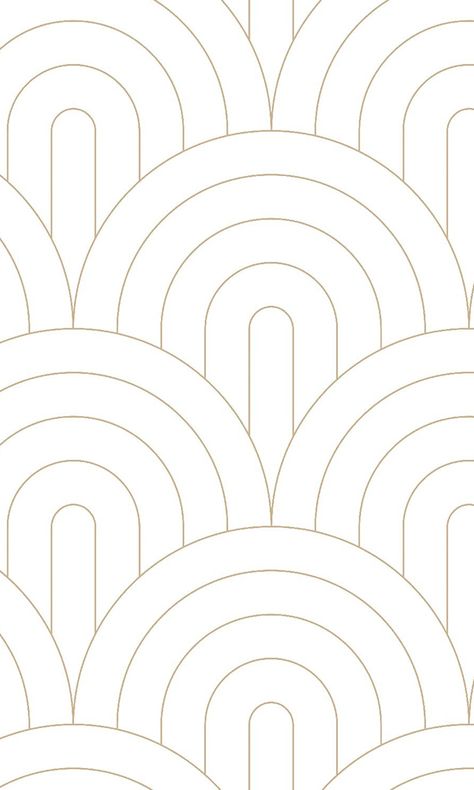 White and Gold Art Deco Motif Wallpaper R9431 – Walls Republic US Black White Gold Wallpaper, Art Deco Walls, Diy Stencil Patterns, Arches Wallpaper, Art Deco Minimalism, White And Gold Wallpaper, Gold Art Deco Pattern, Paper Patterns Design, Art Deco Motif