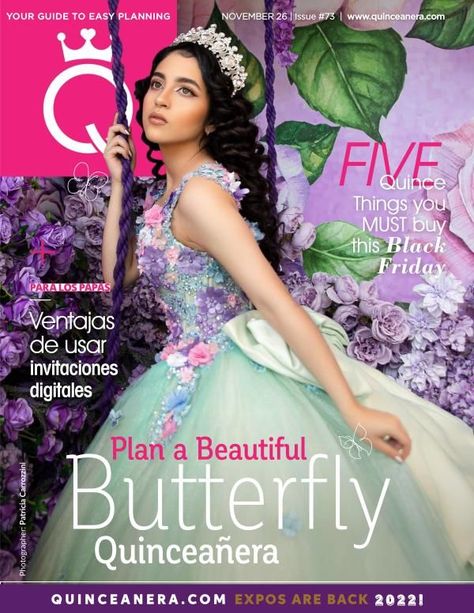 A Beautiful Butterfly Quince // Party Planning // Butterfly quince // butterfly party theme Butterfly Themed Quinceanera, Butterfly Theme Quinceanera, Butterfly Party Theme, Butterfly Quinceanera Theme, Butterfly Quince, Quince Party, Butterfly Theme Party, Quinceanera Themes, Butterfly Party