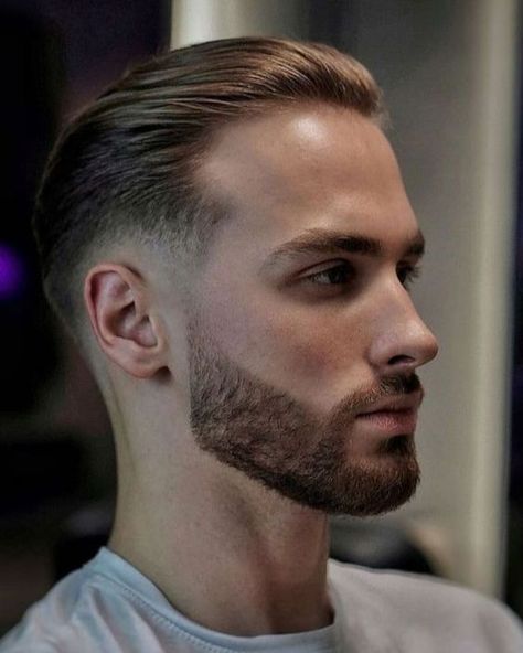 Top 15 Slicked-Back Hairstyles For Men To Must Try Italian Slick Back Hair Men, Stick Back Hairstyles, Back Combing Hairstyles, Pushback Hairstyle Men, Low Fade Slick Back, Pushed Back Hair Men, Men Slick Back Hairstyle, Slick Back Hair Men, Back Haircut