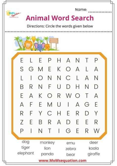 Word Hunt Activities, Kindergarten Word Search, Substitute Teacher Tips, Word Puzzles For Kids, Easy Word Search, Free Word Search Puzzles, Word Search Puzzles Printables, Word Search Printables, Kids Worksheets