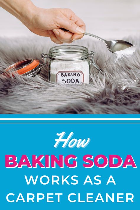 Baking soda has been revered for its cleaning properties for ages, but does it work on carpet? We look into how to use baking soda as a carpet cleaner without damaging your plush new rug. Low Thyroid Remedies, Diy Shampoo Recipe, Baking Soda On Carpet, Carpet Shampooer, Carpet Smell, Cleaning Area Rugs, Baking Soda For Hair, Baking Soda Benefits, Baking Soda And Lemon