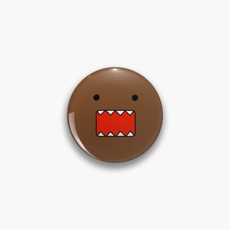 Pin Ideas Button, Pin Button Design, Badges Ideas, Domo Kun, Pins Button, Pin Ideas, Bag Pins, Horse Silhouette, Simple Pins