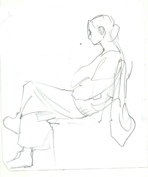 Someone Sitting Side View, Cute Poses Drawing Sitting, Curled Up Sitting Pose Reference, Half Sitting Pose, Someone Sitting Reference Chair, Sitting Side Profile Drawing, How To Draw Sitting, Character Poses Reference Sitting, Sitting Leaning Against Wall Pose Reference