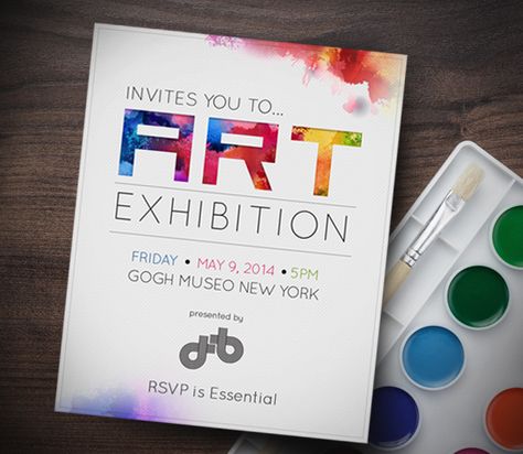 Art Exhibition Invitation Card Design, Exhibition Invitation Card Design, Exhibition Invitation Card, Art Exhibition Invitation, Ghibli Quotes, Exhibition Invitation, Invitation Card Ideas, Types Of Parties, Interior Design Exhibition