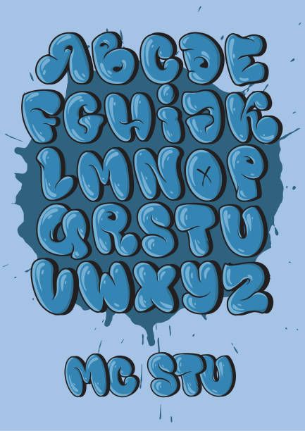 Alphabet Graffiti, Graffiti Fonts, Alfabet Font, Graffiti Lettering Alphabet, Graffiti Art Letters, Lettering Styles Alphabet, Graffiti Words, Graffiti Lettering Fonts, Graffiti Writing