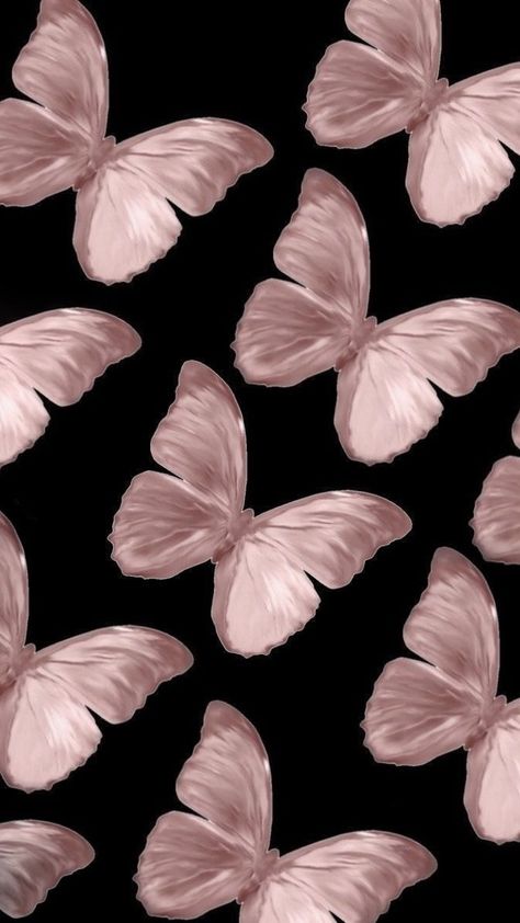 #wallpapers #wallpaper #background #homescreen #lockscreen #mobile #mobilewallpaer #phone #iphone #samsung #ios #ios14 #ios15 #rosegold #butterfly Rose Gold Butterfly Wallpaper, Gold Butterfly Wallpaper, Penanda Buku Diy, Wallpaper Cantik Iphone, Buku Diy, Gold And Black Wallpaper, Feminine Wallpaper, Phone Wallpaper Iphone, Blue Butterfly Wallpaper