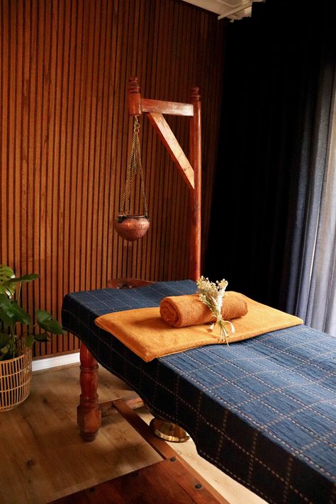 Ayurvedic Spa Design, Ayurvedic Hospital Interior Design, Ayurvedic Spa Interiors, Ayurveda Clinic Interior Design, Ayurvedic Clinic Interior Design, Massage Spa Design, Luxury Massage Room, Indian Spa, Bohemian Spa