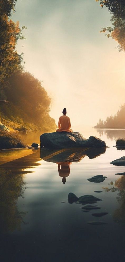 Meditation, Tranquillity, Peaceful, Inner Peace, Lake, Mindfulness, Art prints, Background 768x1536 pixels, digital prints all 4 for download instantly. #Nurturing #Body #Mind #and #of #HealthTips #Pursuit #The #HealthyLiving #Spirit #Wellness #Wellness #FitLife Meditation In Nature, Yoga Wallpaper, Inner Peace Art, Meditation Art Spirituality, Peaceful Backgrounds, Prints Background, Meditation Pictures, Meditation Images, Spiritual Art Soul