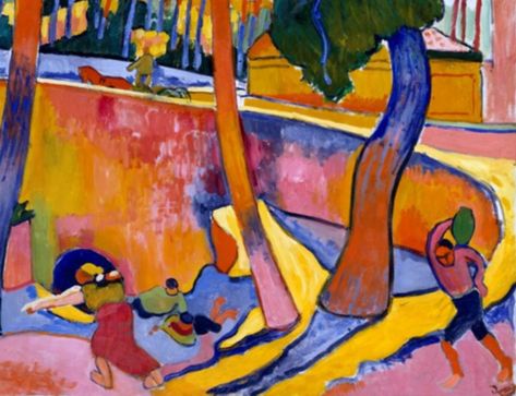 La Route en lacets près de L'Estaque (Derain) | Huile sur to… | Flickr Fauvism Art Ideas, Avant Garde Art Movement, Fauvist Art, Fauvism Art, Andre Derain, André Derain, Avant Garde Art, The Turning, Fauvism