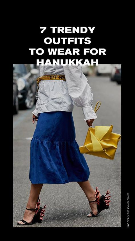 Hanukkah Outfit Women, Hanukkah Outfits, Trend Outfits, Stylish Outfit, Outfit Idea, Who What Wear, Holiday Outfits, Show Off, Signature Style