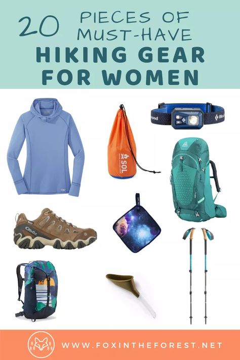 Best women's hiking gear. A list of must-have hiking gear for women. Essential hiking gadgets, clothes, and day hiking gear for beginners and experts. #hiking #trekking #outdoors #adventuretravel Hiking Gear For Women, Womens Hiking Gear, Hiking Gear Women, Hiking Gadgets, Hiking Gear List, Wander Outfit, Best Hiking Gear, Women Hiking, Hiking Outfit Fall