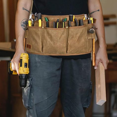 Faster shipping. Better service Tool Belt Pouch, Mens Waist Bag, Utility Pouch, Women's Backpack, Work Aprons, Pocket Tool, Tool Pouch, Tape Measures, Aprons For Men