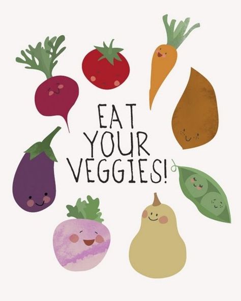 eat your veggies! Cheesy Cauliflower, Eat Veggies, Vegan Inspiration, Food Quotes, Fruit And Veg, Vegan Life, Vegan Lifestyle, Food Illustrations, Going Vegan