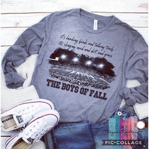 Fall Long Sleeve Shirts, Football Fan Shirts, Football Shirt Designs, Jr High, Sporty Spice, Fall Football, Football Mom Shirts, Sport Shirts, Shirt Football