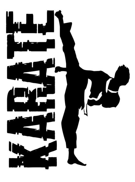 karate kick logo vector Karate Illustration, Karate Sign, Karate Logo, Karate Picture, Karate Photos, Karate Club, Korean Martial Arts, Karate Kick, Driving Tips