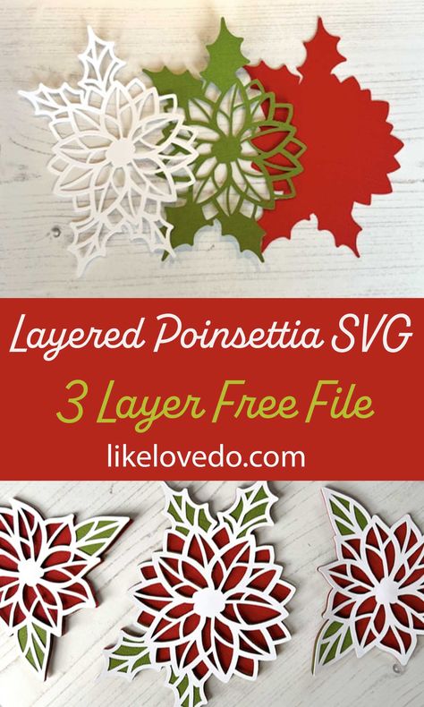 Free Svg Christmas Files For Cricut, Cricut Christmas Cards, Cricut Christmas Ideas, Projets Cricut, Christmas Craft Projects, Christmas Cut Files, Cricut Christmas, Christmas Paper Crafts, 3d Svg